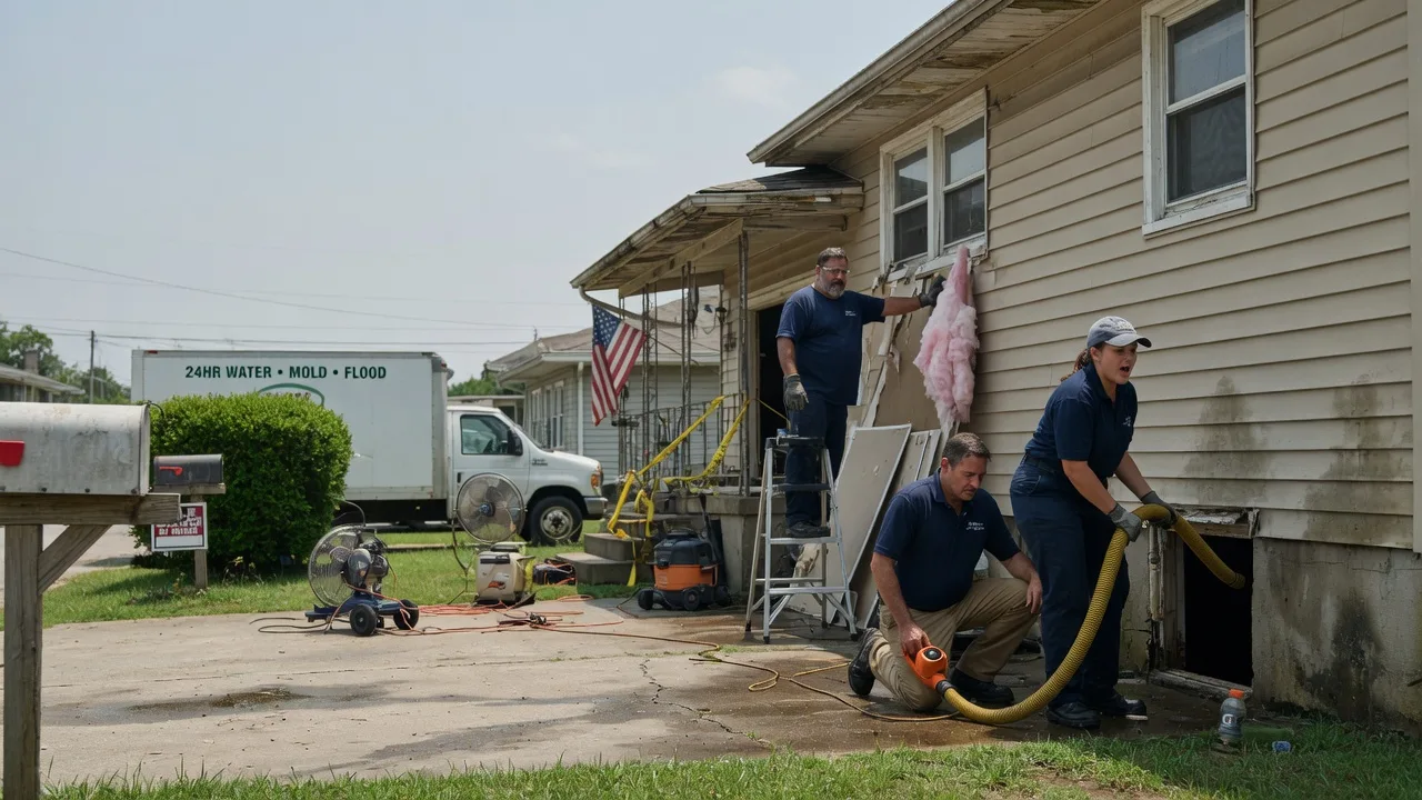 Water Damage Repair in Cecil, AL near me